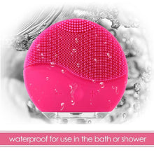 Load image into Gallery viewer, Electric Silicone Facial Cleansing Brush