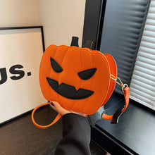 Load image into Gallery viewer, Halloween Creative Cartoon Pumpkin Crossbody Bag