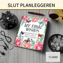Load image into Gallery viewer, Planlegger for slutten av livet: En omfattende guide