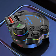 Load image into Gallery viewer, Bluetooth Car Charger with FM Transmitter
