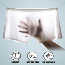 Load image into Gallery viewer, Male breathable underpants made of ice silk