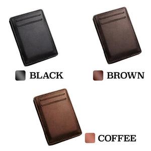Flip PU Magic Wallet