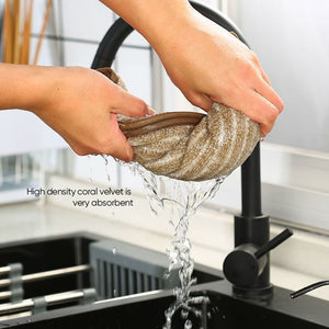 Bamboo Reusable Cleaning Dishcloth