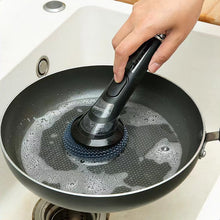 Load image into Gallery viewer, Multifunctional Long Handle Pressing Cleaning Brush