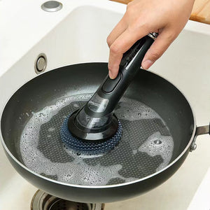 Multifunctional Long Handle Pressing Cleaning Brush