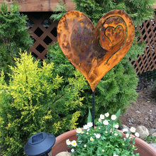 Load image into Gallery viewer, A Rusted Heart in the Garden