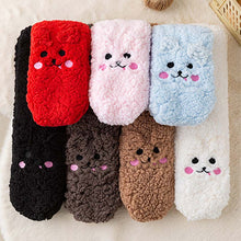 Load image into Gallery viewer, Little Bear Ultra-thick Cozy Slipper Home Socks