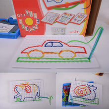 Load image into Gallery viewer, DIY Magic Threading Board for Kids