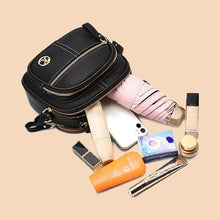 Load image into Gallery viewer, Adjustable Wide Shoulder Strap Leather Bag