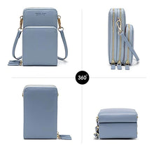 Load image into Gallery viewer, Liten Crossbody-veske i skinn