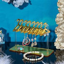 Load image into Gallery viewer, Acrylic Jewelry Hanger Rack Organizer