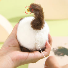 Load image into Gallery viewer, Wagging Tail Kitty Plush Doll Keychain