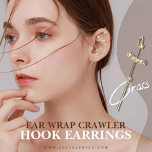 Load image into Gallery viewer, Ear Wrap Crawler Hook Earrings
