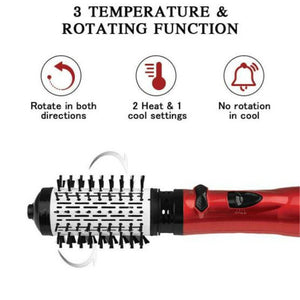 3-in-1 Hot Air Styler and Rotating Hair Dryer