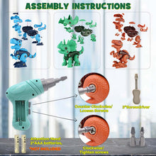 Load image into Gallery viewer, Dinosaur Building Toys for Kids