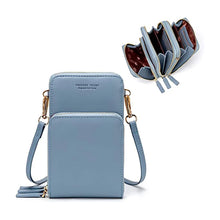Load image into Gallery viewer, Liten Crossbody-veske i skinn