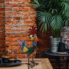 Load image into Gallery viewer, Funny garden rooster statue