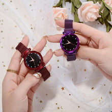 Load image into Gallery viewer, Waterproof Starry Sky Girl Wristwatch