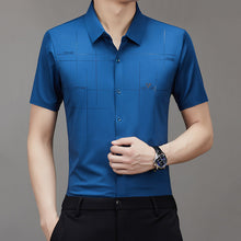 Load image into Gallery viewer, Men’s Ice Silk Business Seamless Shirt