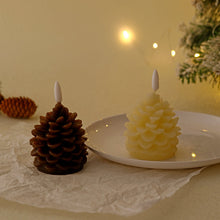 Load image into Gallery viewer, Flameless Pinecone Candles