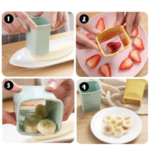 2023 New Fruit Egg Stainless Steel Cup Slicer