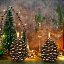 Load image into Gallery viewer, Flameless Pinecone Candles