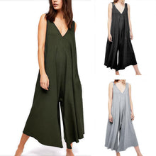 Load image into Gallery viewer, Fashion loose jumpsuit