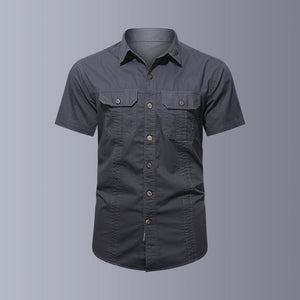 Men's Outdoor Loose Non-Iron Shirt