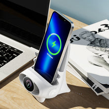Load image into Gallery viewer, Ministol trådløs hurtiglader Multifunksjonell telefonholder