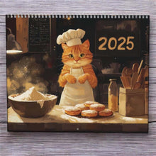 Load image into Gallery viewer, Cooking Cats Calendar 2025