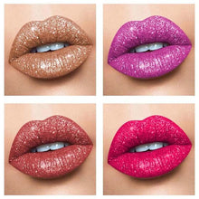 Load image into Gallery viewer, Metallic Liquid Diamond Glitter Lipstick