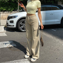 Load image into Gallery viewer, Straight Leg Cargo Jeans