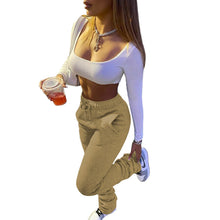 Load image into Gallery viewer, Women&#39;s Drawstring Waist Sweatpants