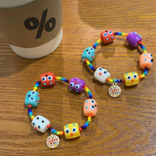 Load image into Gallery viewer, Cartoon Colorful Lucky Beaded Bracelet
