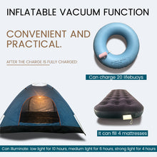 Load image into Gallery viewer, Portable Air Pump+Camping Light