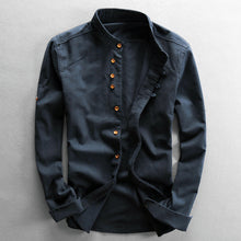 Load image into Gallery viewer, Men&#39;s Casual Linen Shirt