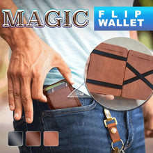 Load image into Gallery viewer, Flip PU Magic Wallet