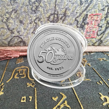 Load image into Gallery viewer, Peanuts Beagle Scouts 50th Anniversary Silver Round