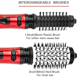 3-in-1 Hot Air Styler and Rotating Hair Dryer