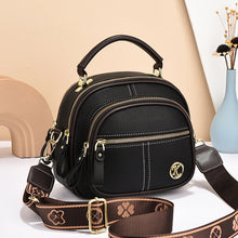 Load image into Gallery viewer, Adjustable Wide Shoulder Strap Leather Bag