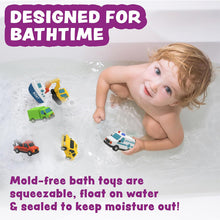 Load image into Gallery viewer, Kids’ Bath Toys – Fun Transportation Vehicles