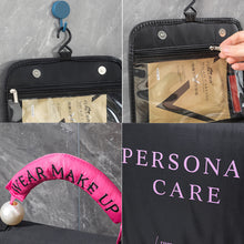 Load image into Gallery viewer, Foldable portable toiletry bag
