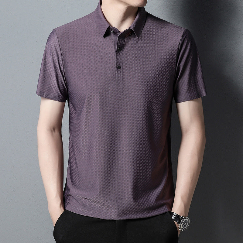 Men's Solid Colour Fashion Polo Shirt