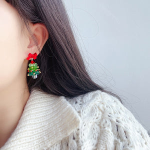 Christmas Tree Earrings