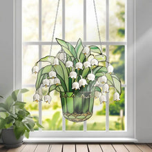 Load image into Gallery viewer, Lily Of Valley Suncatcher