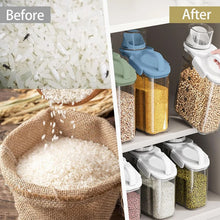 Load image into Gallery viewer, Clear Airtight Food Storage Containers