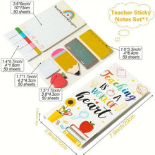 Load image into Gallery viewer, Teacher Appreciation Sticky Note Set