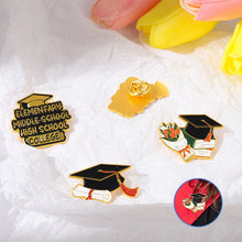 Load image into Gallery viewer, Graduation Season Metal Commemorative Pin