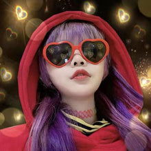Load image into Gallery viewer, Large Oversized Womens Heart Shaped Sunglasses