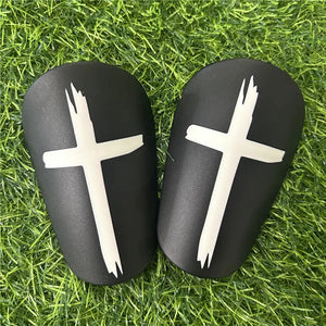 Mini Cross Design Soccer Shin Guard